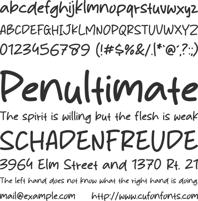 Insomnia Night font preview