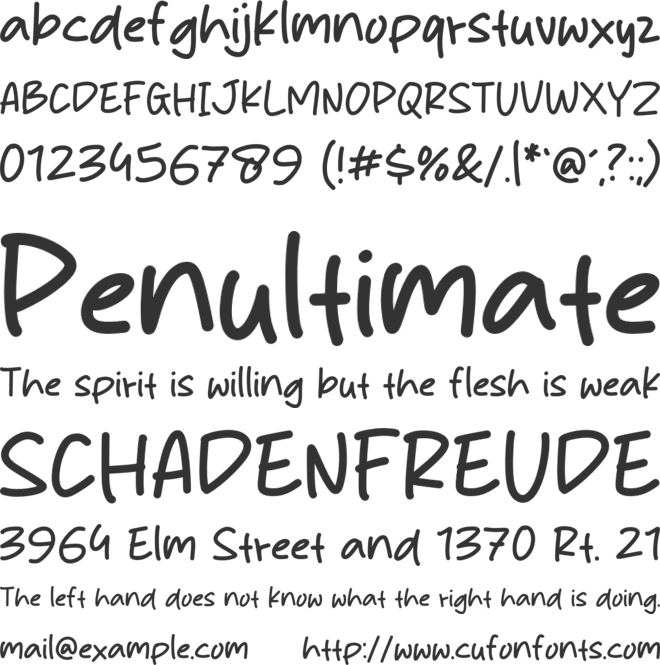 Insomnia Night font preview