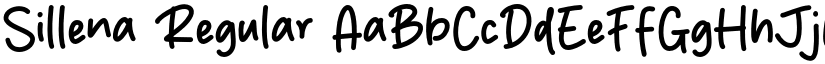Sillena Regular font