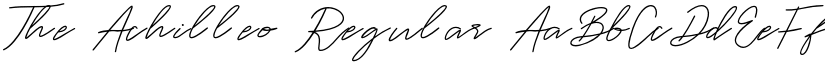 The Achilleo font download