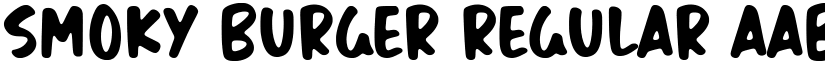 Smoky Burger Regular font