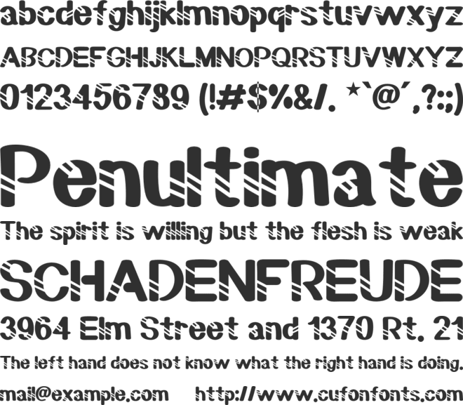 Onion Family Font font preview