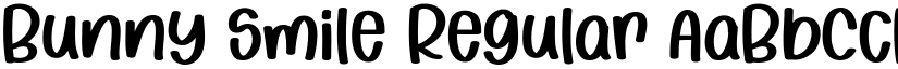 Bunny Smile Regular font