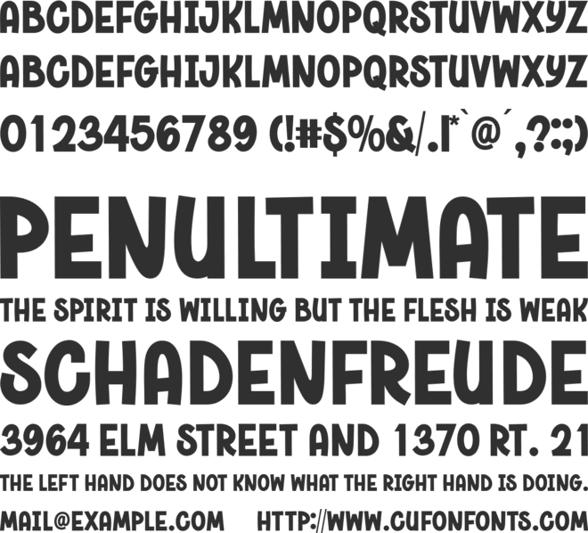 Bunny Lovers One font preview