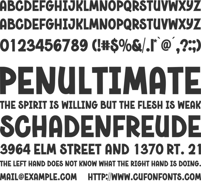 Bunny Lovers One font preview