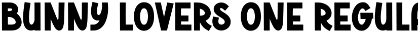 Bunny Lovers One Regular font