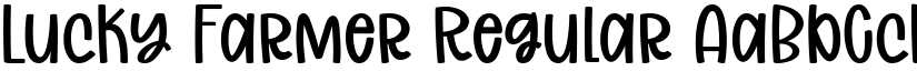 Lucky Farmer Regular font