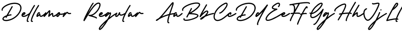 Dellamor Regular font