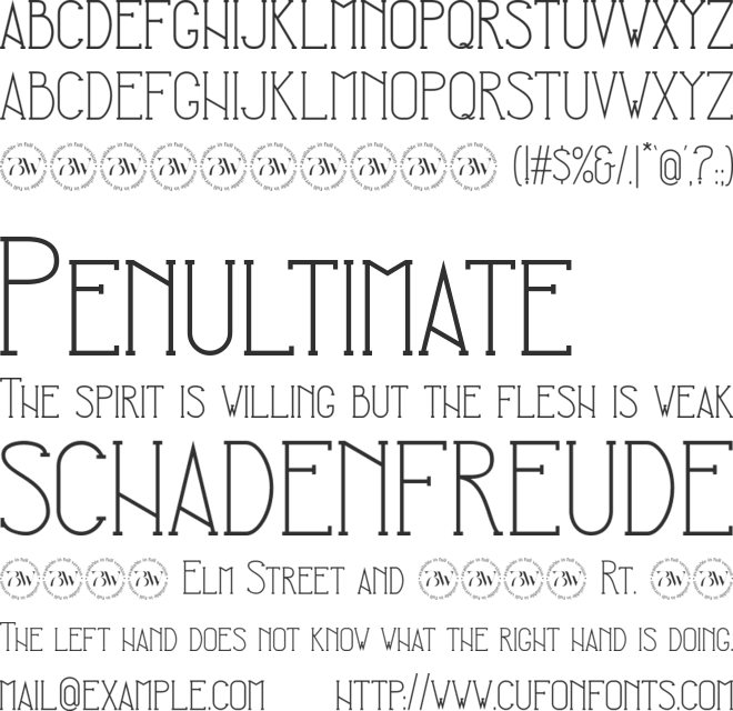 Sylpheed font preview