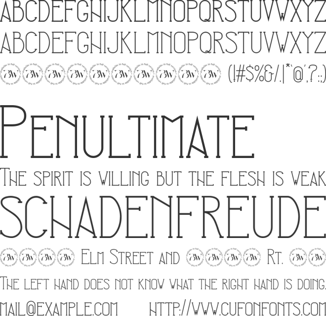 Sylpheed font preview