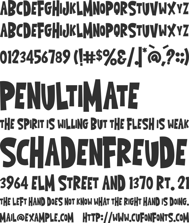 Moon Starlaa font preview