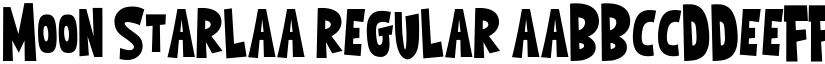 Moon Starlaa Regular font