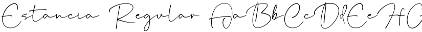 Estancia Regular font