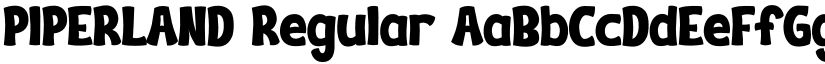 PIPERLAND Regular font