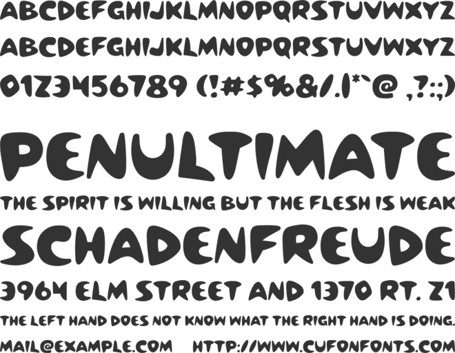 Youchat font preview