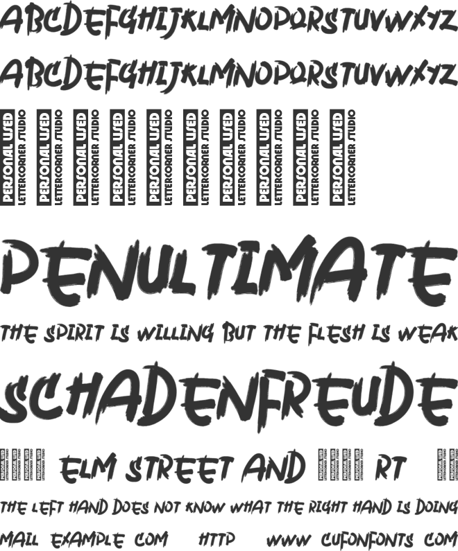 Swarnadwipa font preview