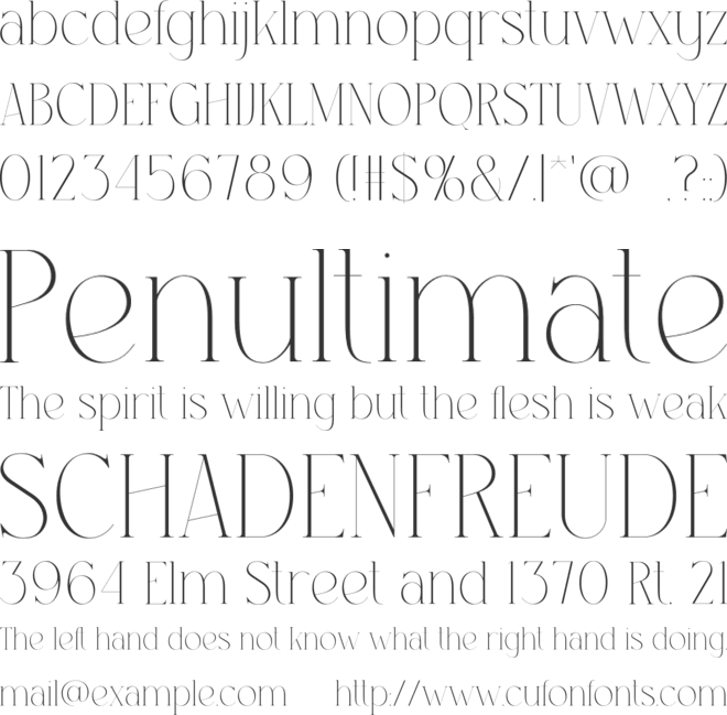 HIKAYAT font preview