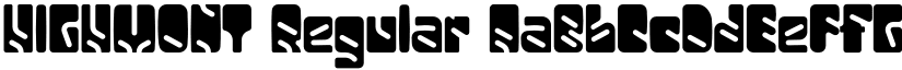 HIGHMONT Regular font