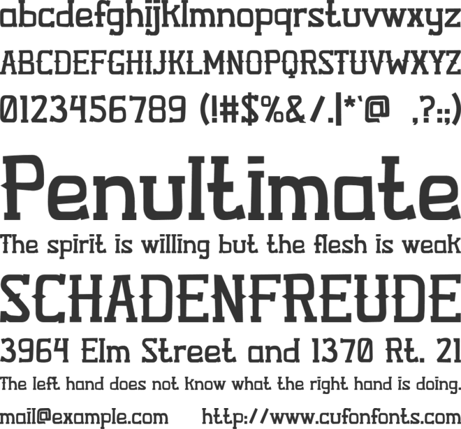 KOTATUA font preview