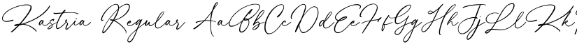 Kastria Regular font