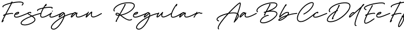 Festigan Regular font