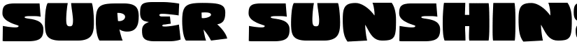 Super Sunshine Regular font