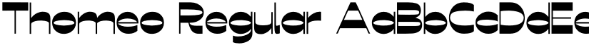 Thomeo font download