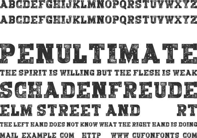Untitled font preview