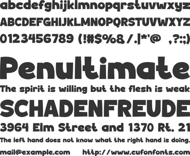 PLAYER ONE font preview