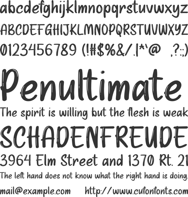 Raisin Topping font preview