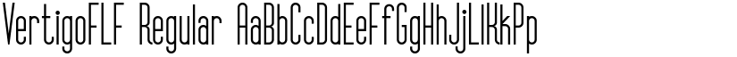 VertigoFLF Regular font