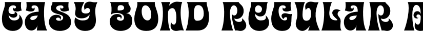 Easy Bond Regular font