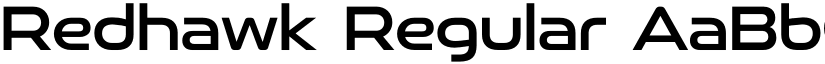 Redhawk Regular font