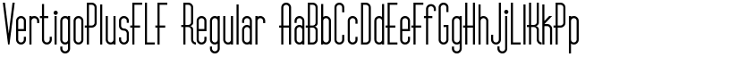 VertigoPlusFLF Regular font