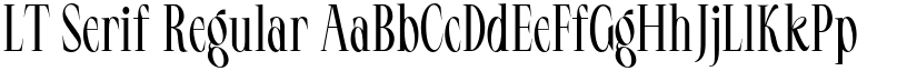 LT Serif Regular font