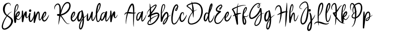 Skrine Regular font