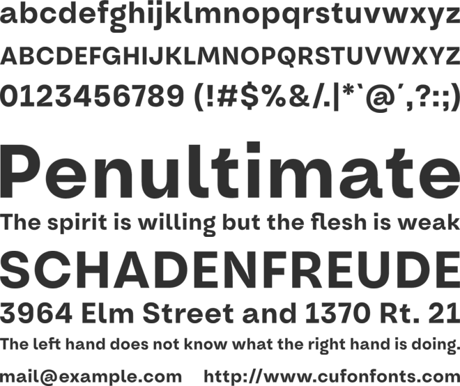 Oddval Text font preview