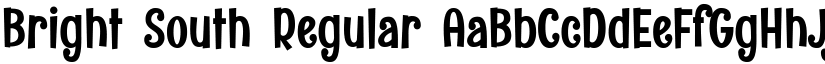 Bright South Regular font