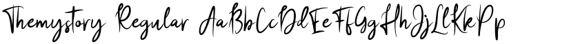Themystory Regular font