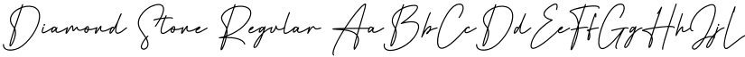 Diamond Stone Regular font