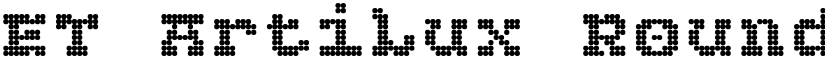 ET Artilux Rounded font