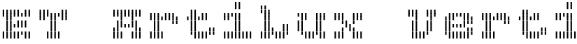 ET Artilux Vertical font