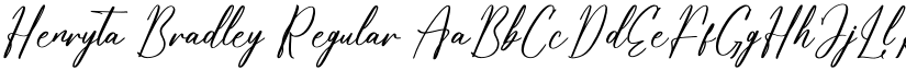 Henryta Bradley font download