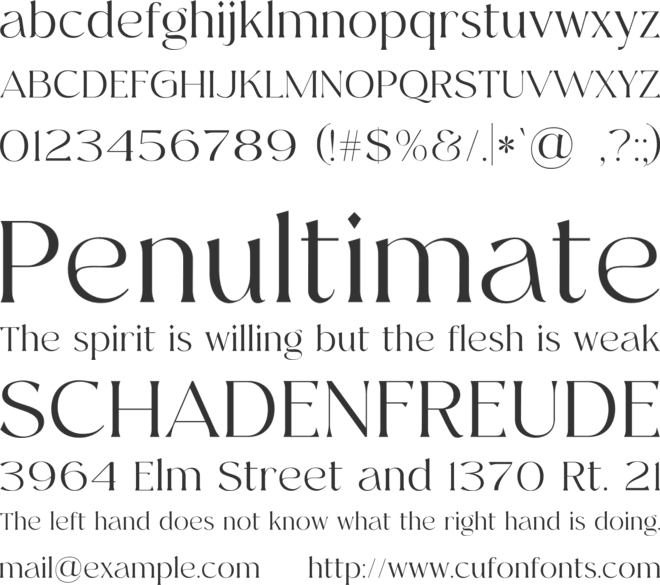 Hastina  Free Font font preview