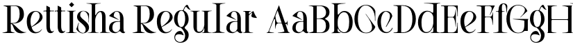 Rettisha Regular font