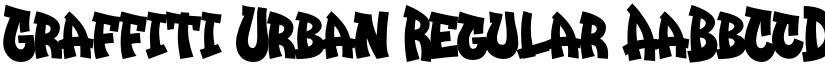 Graffiti Urban Regular font