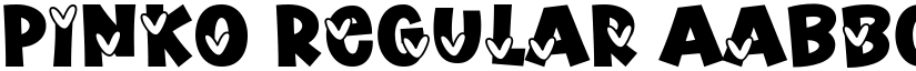 Pinko Regular font
