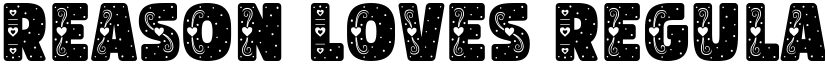 Reason Loves Regular font
