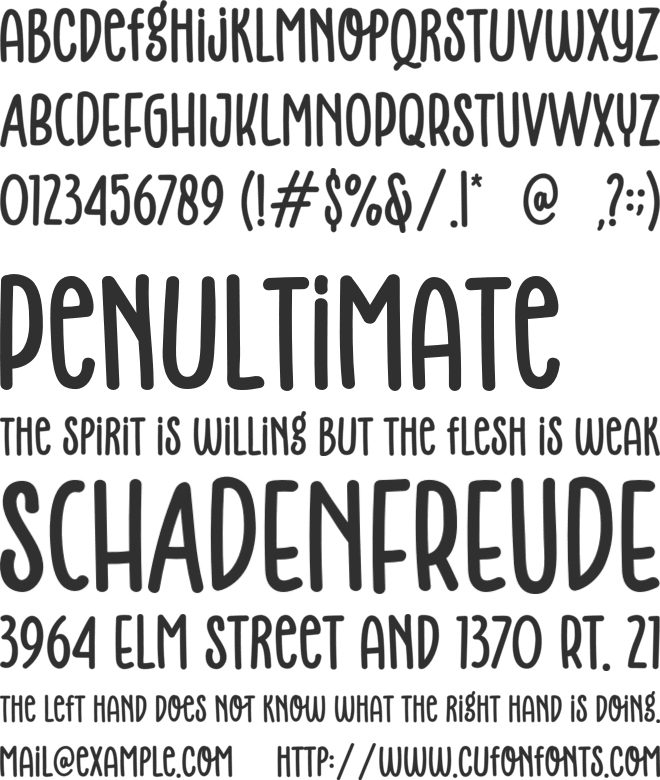 Autumn Delight font preview