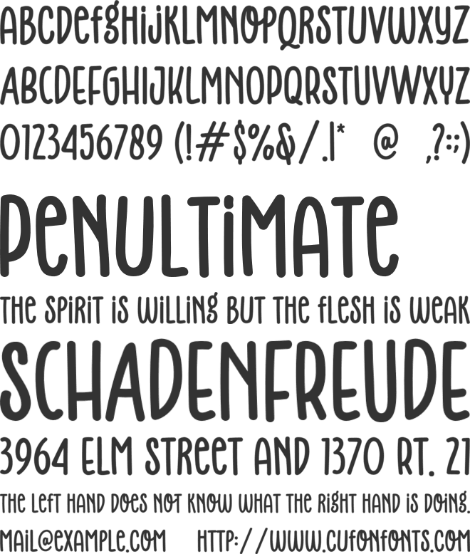 Autumn Delight font preview